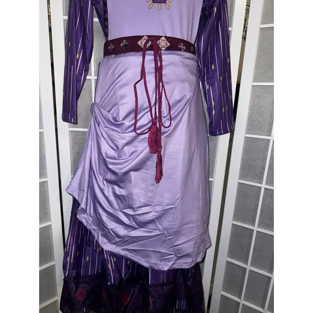 Wish Asha Costume Size 6 120 With Accessories Brand New
